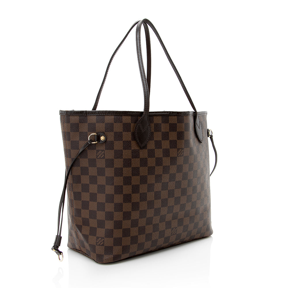 Louis Vuitton Damier Ebene Neverfull MM Tote - image 2