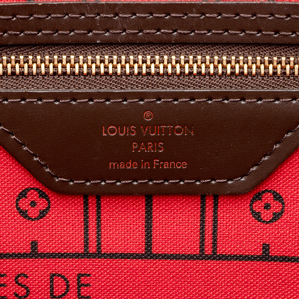 Louis Vuitton Damier Ebene Neverfull MM Tote - image 8