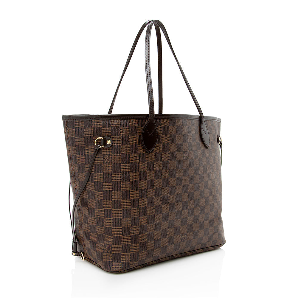 Louis Vuitton Damier Ebene Neverfull MM Tote - image 2