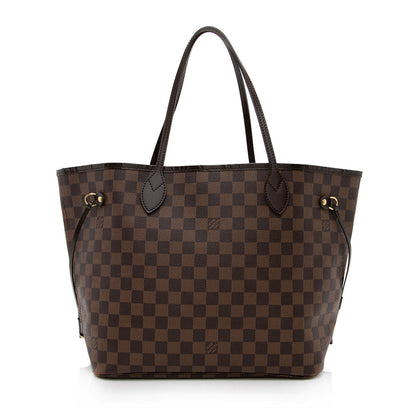 Louis Vuitton Damier Ebene Neverfull MM Tote - image 1