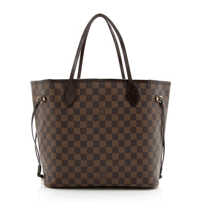 Louis Vuitton Damier Ebene Neverfull MM Tote - image 1