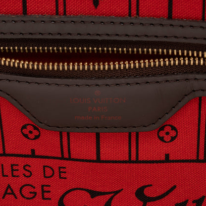 Louis Vuitton Damier Ebene Neverfull MM Tote - image 8