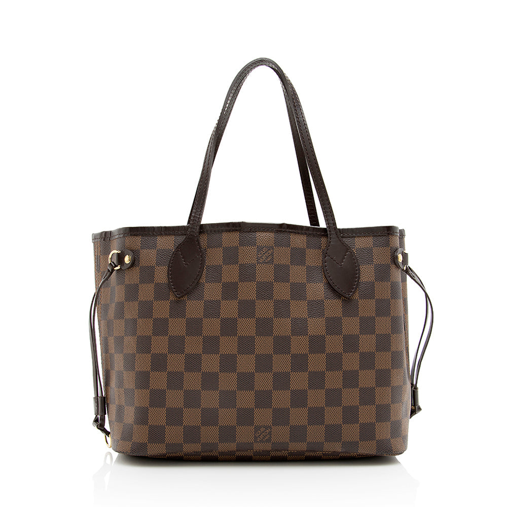 Louis Vuitton Damier Ebene Neverfull PM Tote - image 1