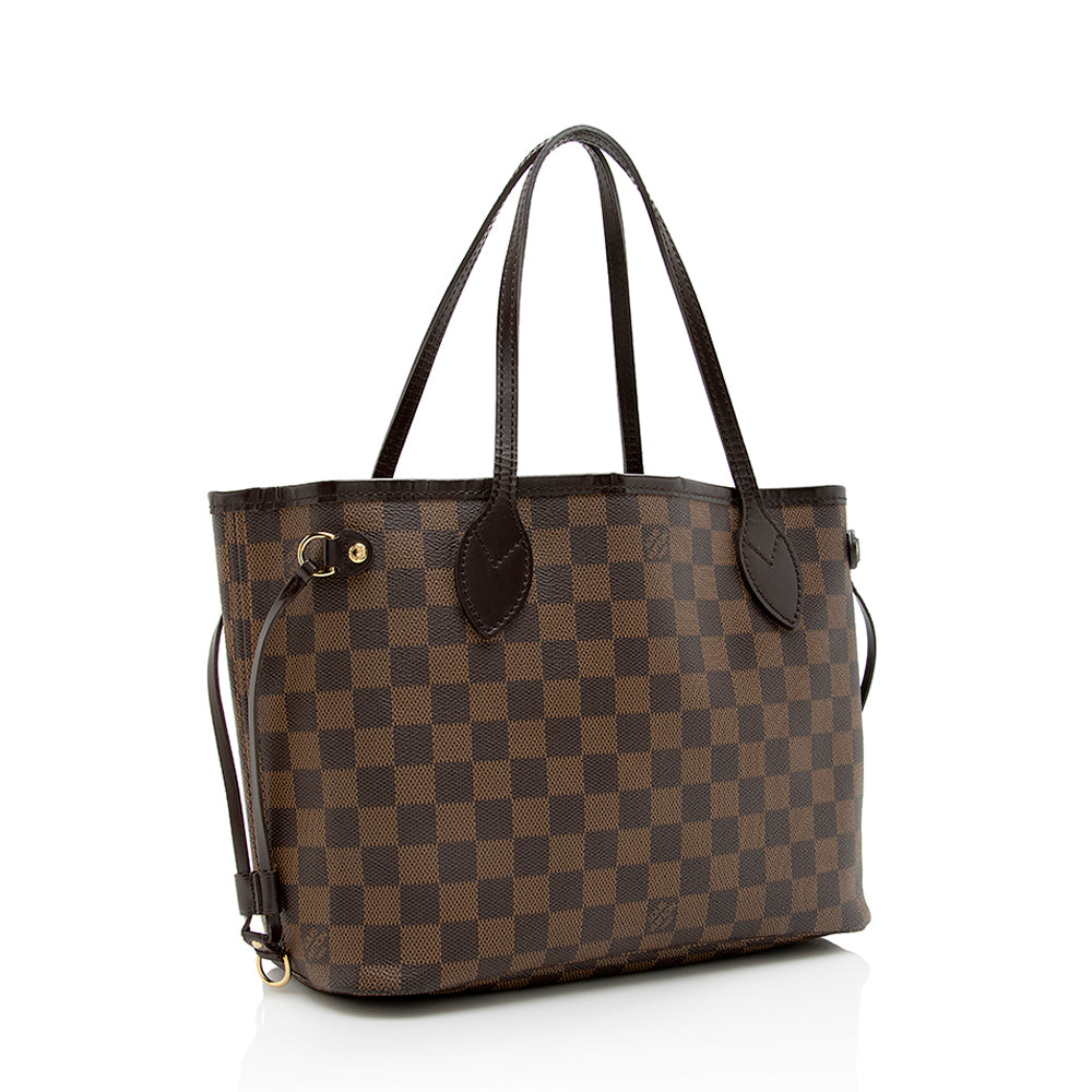 Louis Vuitton Damier Ebene Neverfull PM Tote - photo 2
