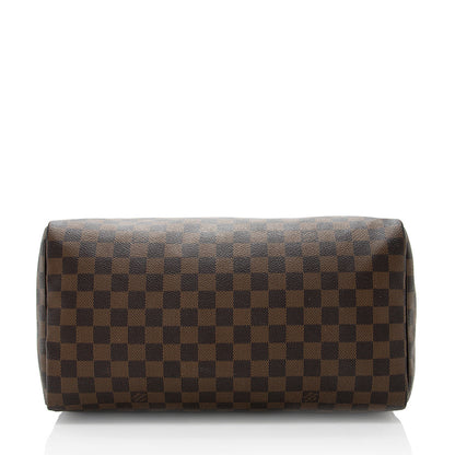 Louis Vuitton Damier Ebene Speedy 35 Satchel - photo 4