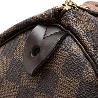 Louis Vuitton Damier Ebene Speedy 35 Satchel - photo 15