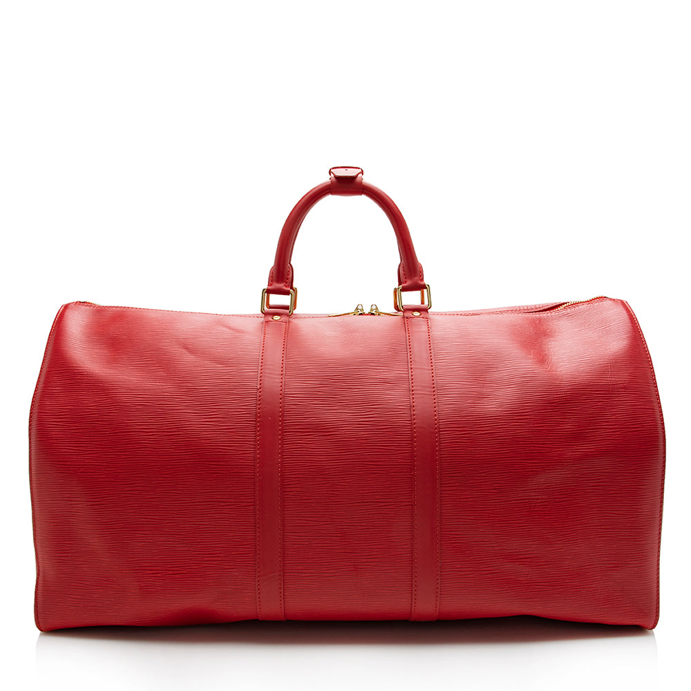 Louis Vuitton Epi Leather Keepall 55 Duffel Bag - photo 3