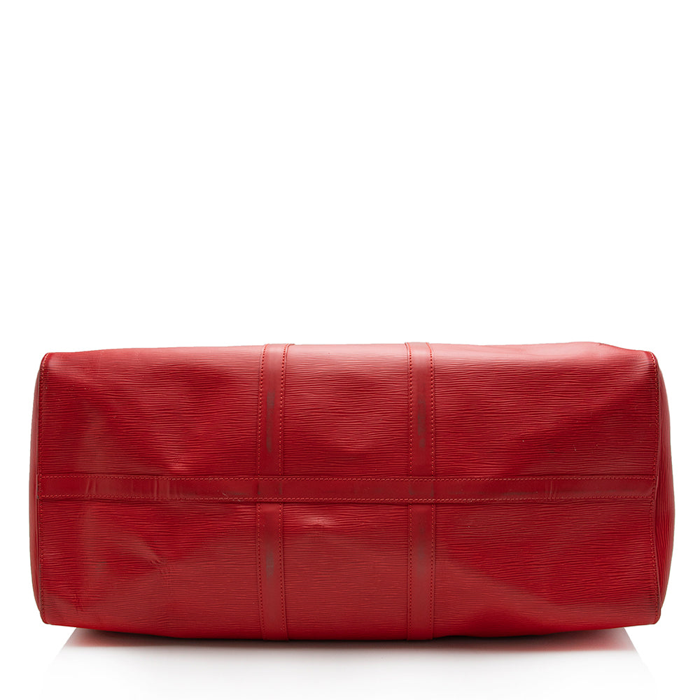 Louis Vuitton Epi Leather Keepall 55 Duffel Bag - photo 4