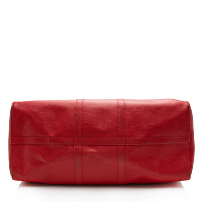 Louis Vuitton Epi Leather Keepall 55 Duffel Bag - photo 4