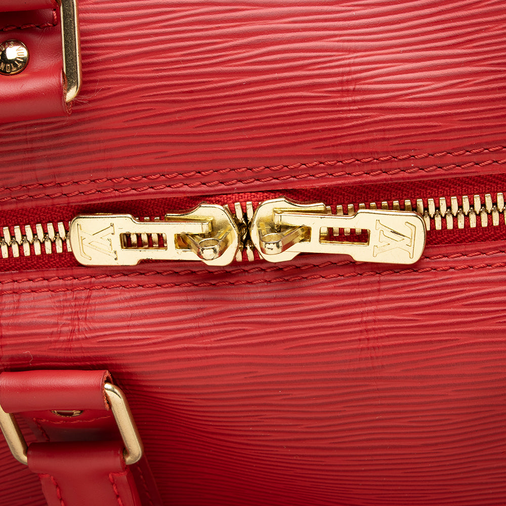 Louis Vuitton Epi Leather Keepall 55 Duffel Bag - photo 9