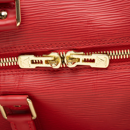 Louis Vuitton Epi Leather Keepall 55 Duffel Bag - image 9