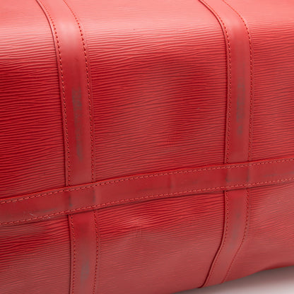 Louis Vuitton Epi Leather Keepall 55 Duffel Bag - photo 10