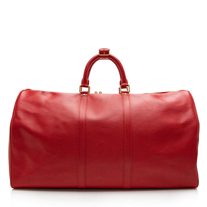 Louis Vuitton Epi Leather Keepall 55 Duffel Bag - image 1