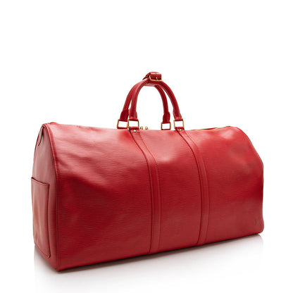 Louis Vuitton Epi Leather Keepall 55 Duffel Bag - photo 2