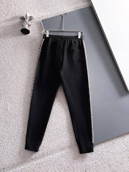 Louis Vuitton LV Monogram Side Stripe Tracksuit - Black Technical Knit Zip Jacket & Pants Set - photo 3