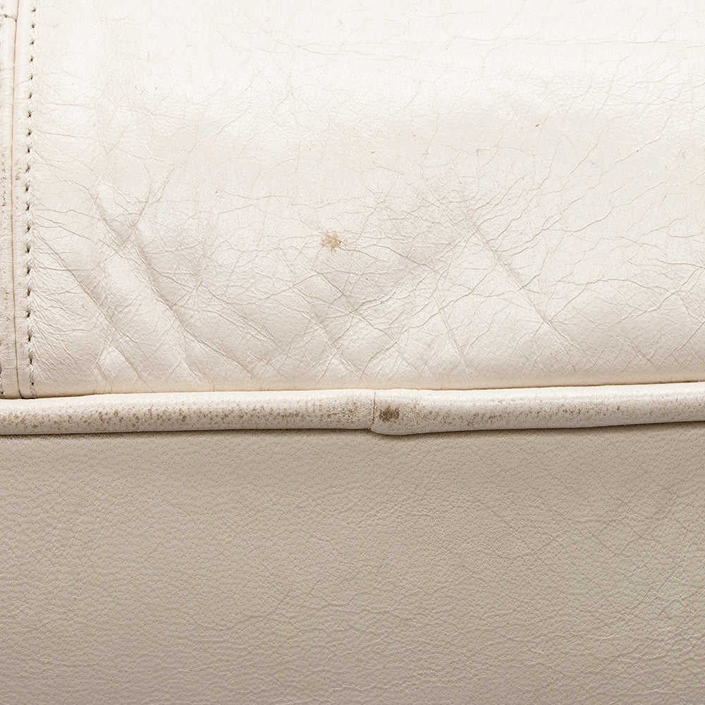 Louis Vuitton Leather Limited Edition Riveting Satchel - photo 12