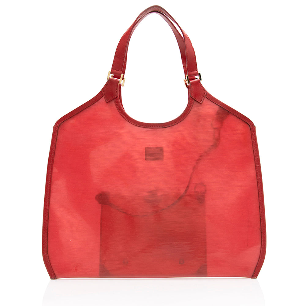 Louis Vuitton Limited Edition Epi Plage Lagoon GM Tote - photo 3