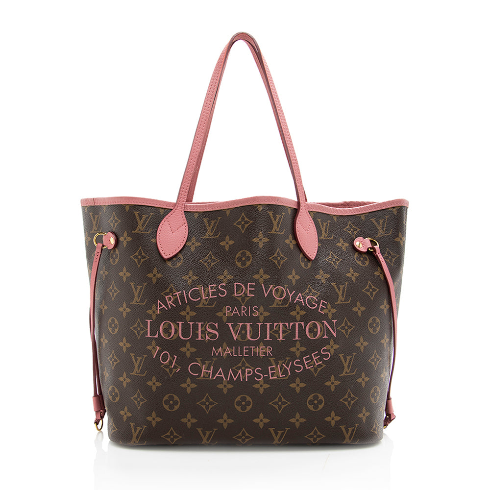 Louis Vuitton Limited Edition Monogram Canvas Ikat Neverfull MM Tote - photo 1