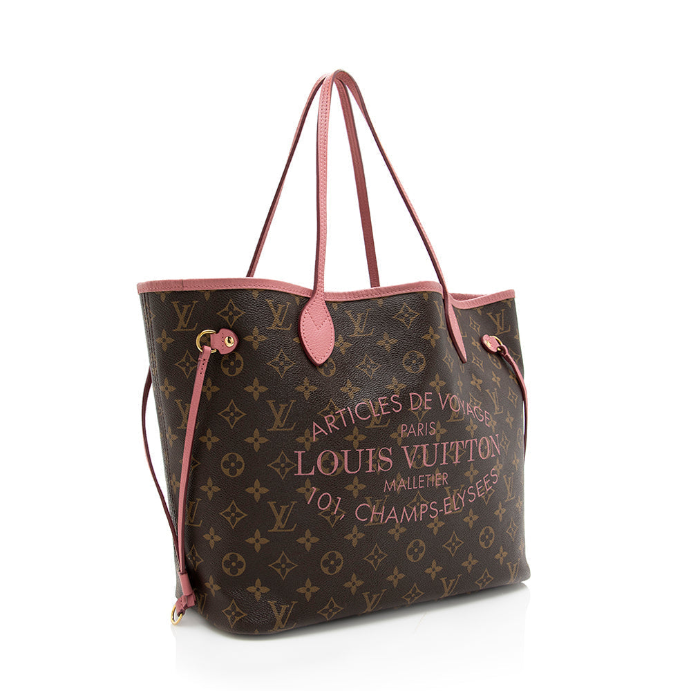 Louis Vuitton Limited Edition Monogram Canvas Ikat Neverfull MM Tote - photo 2