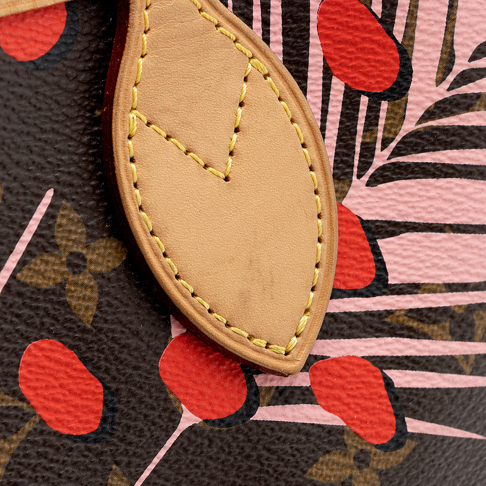 Louis Vuitton Limited Edition Monogram Canvas Jungle Dots Neverfull MM Tote - photo 13
