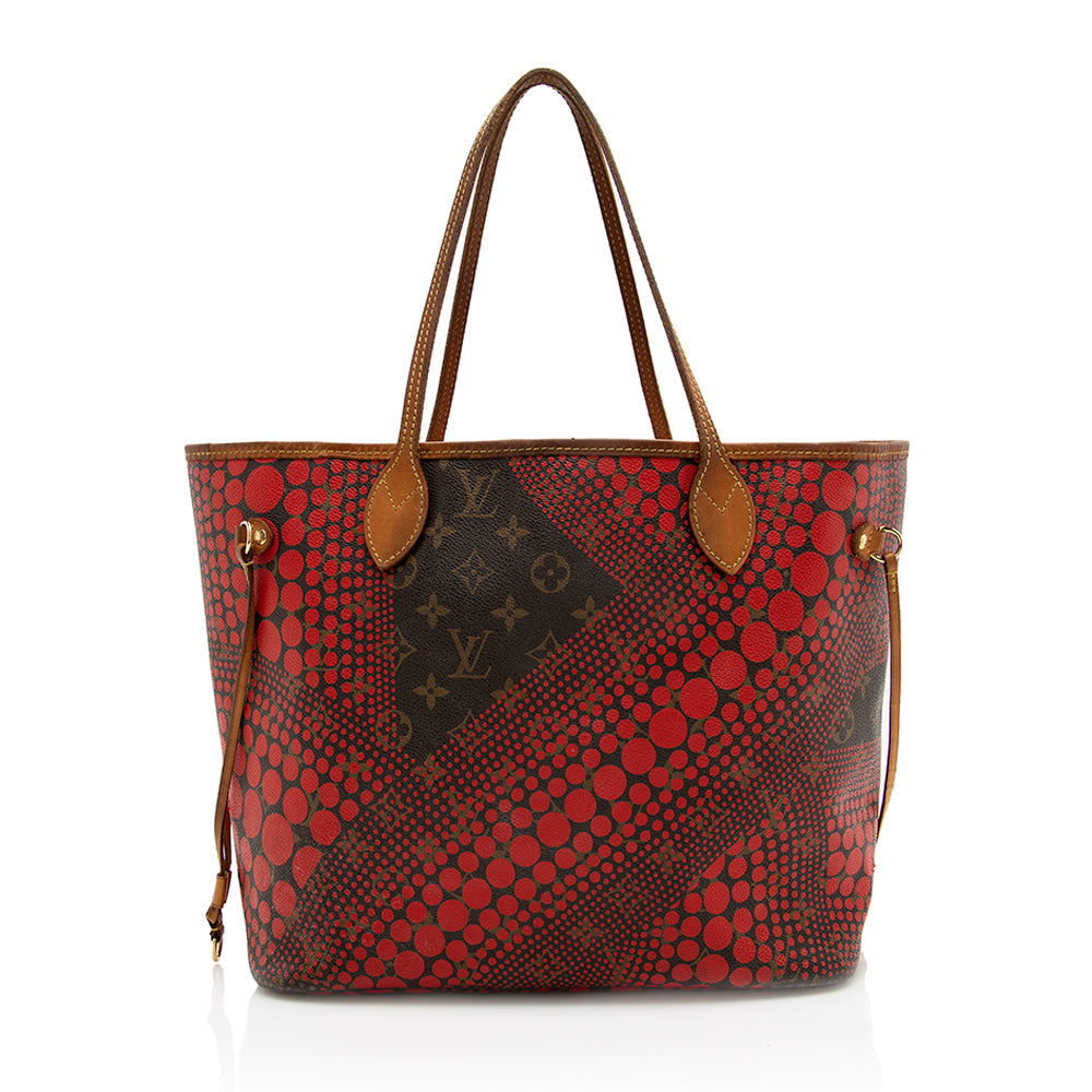 Louis Vuitton Limited Edition Monogram Canvas Kusama Waves MM Neverfull - photo 3