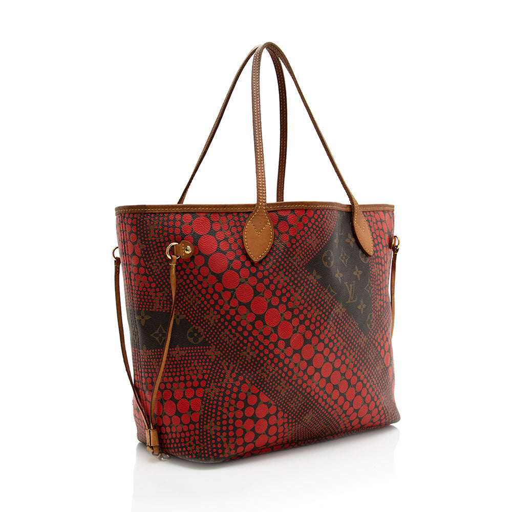 Louis Vuitton Limited Edition Monogram Canvas Kusama Waves MM Neverfull - photo 2