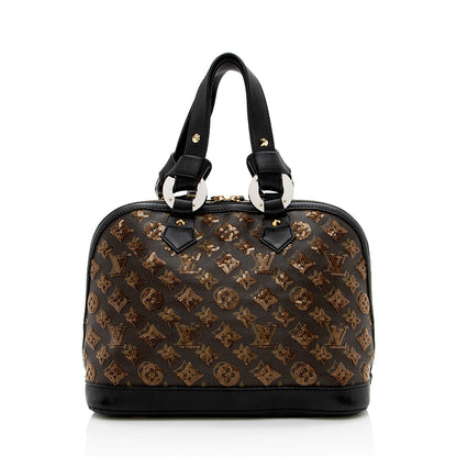 Louis Vuitton Limited Edition Monogram Canvas Monogram Eclipse Alma Satchell - image 3