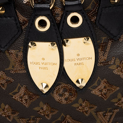 Louis Vuitton Limited Edition Monogram Canvas Monogram Eclipse Alma Satchell - image 9