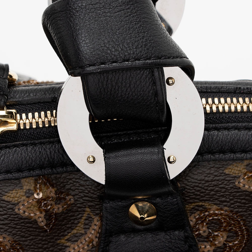 Louis Vuitton Limited Edition Monogram Canvas Monogram Eclipse Alma Satchell - image 10