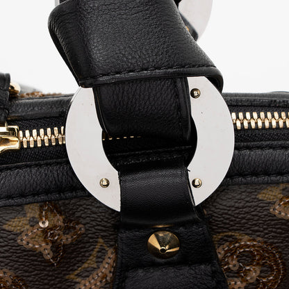Louis Vuitton Limited Edition Monogram Canvas Monogram Eclipse Alma Satchell - image 10