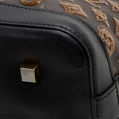 Louis Vuitton Limited Edition Monogram Canvas Monogram Eclipse Alma Satchell - image 12