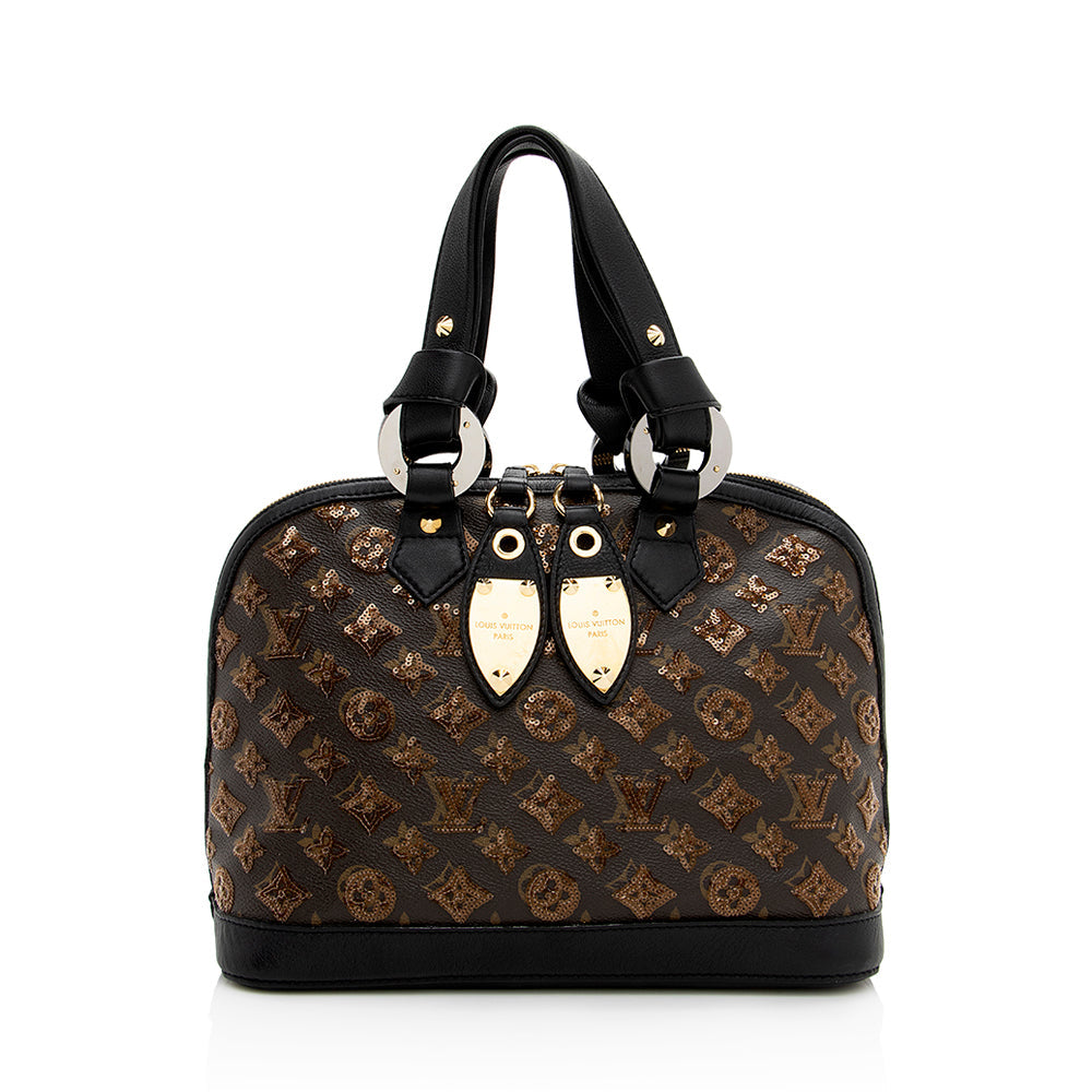 Louis Vuitton Limited Edition Monogram Canvas Monogram Eclipse Alma Satchell - image 1