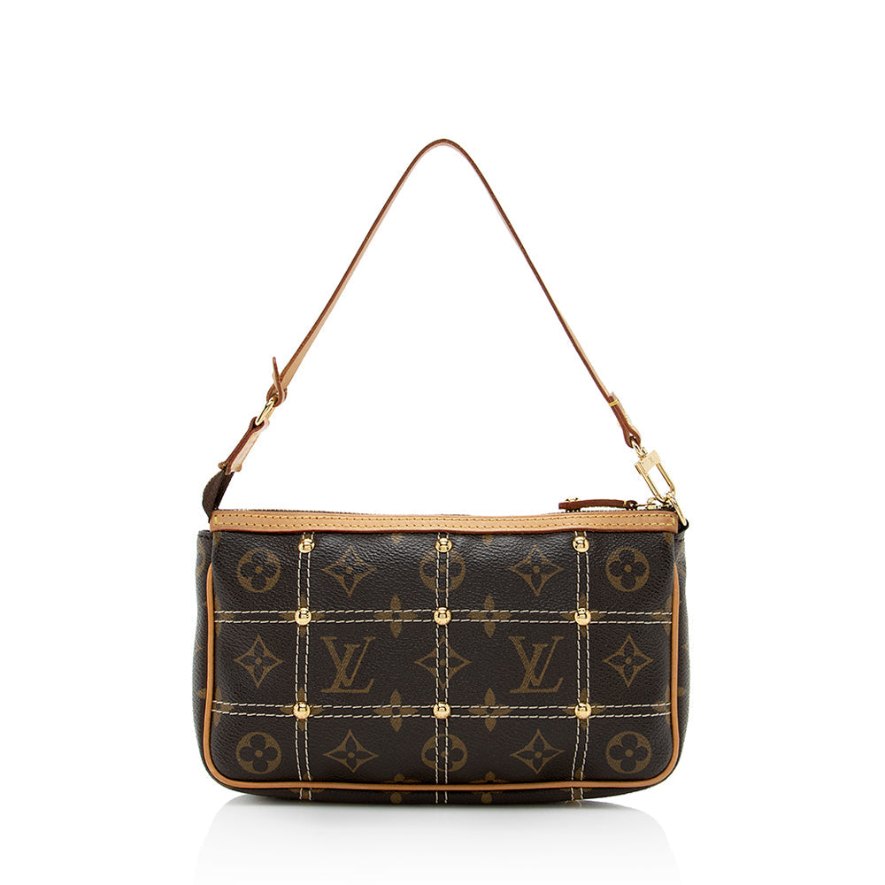 Louis Vuitton Limited Edition Monogram Canvas Riveting Pochette Accessoires - image 3