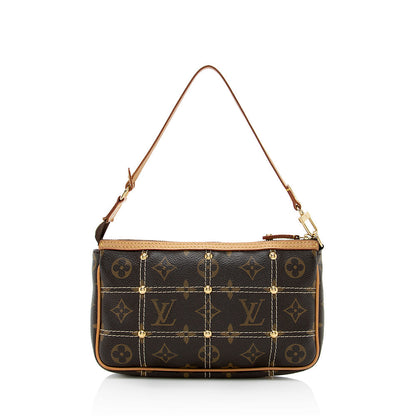Louis Vuitton Limited Edition Monogram Canvas Riveting Pochette Accessoires - image 3