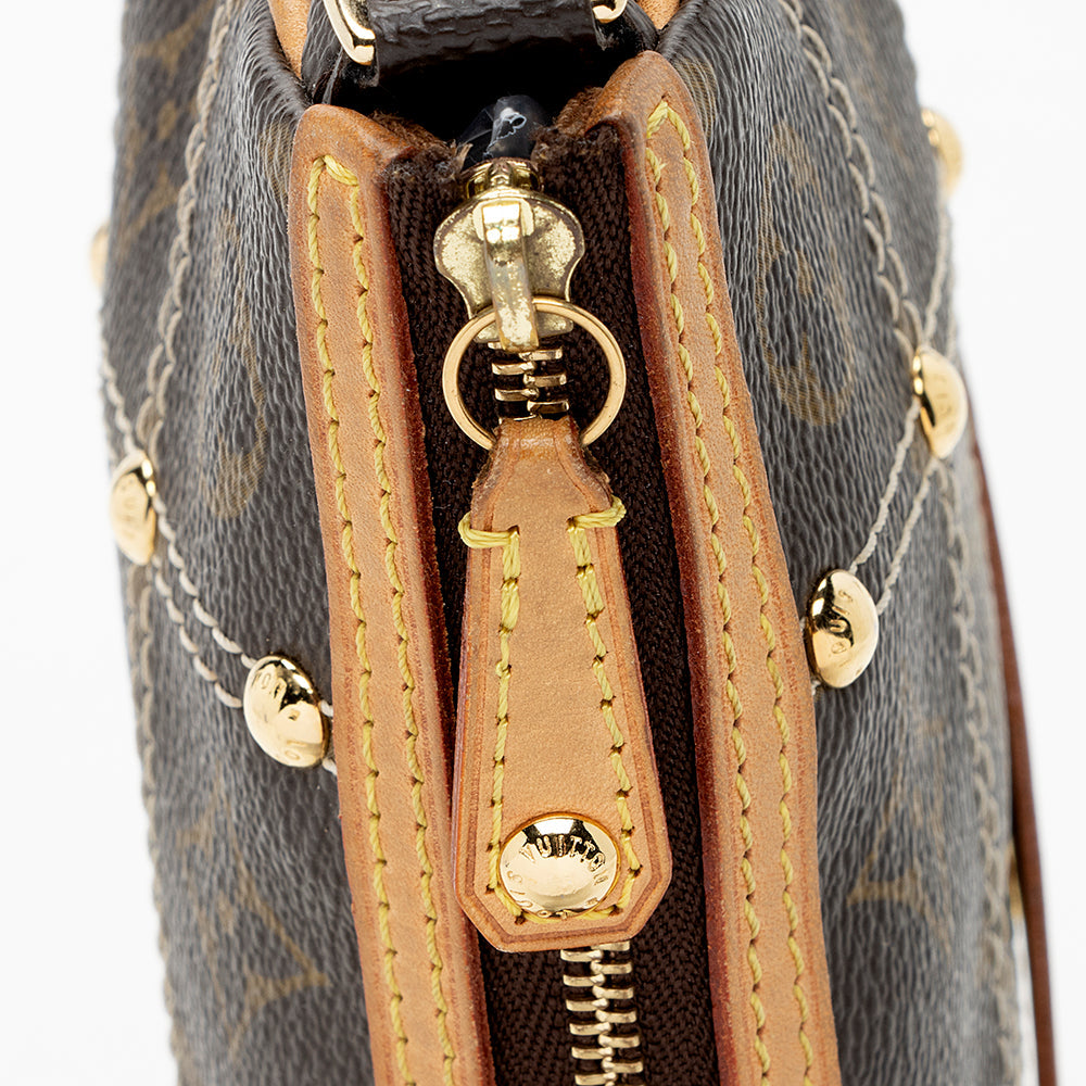 Louis Vuitton Limited Edition Monogram Canvas Riveting Pochette Accessoires - image 10