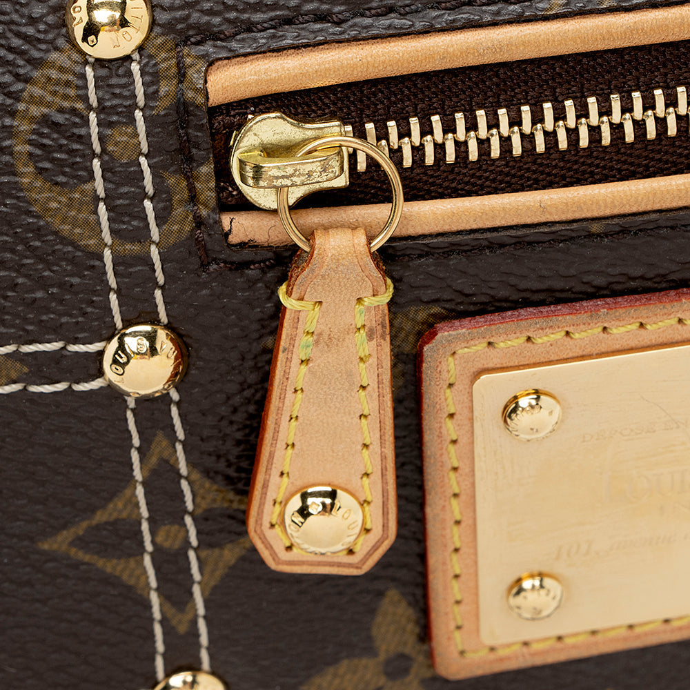 Louis Vuitton Limited Edition Monogram Canvas Riveting Pochette Accessoires - image 11