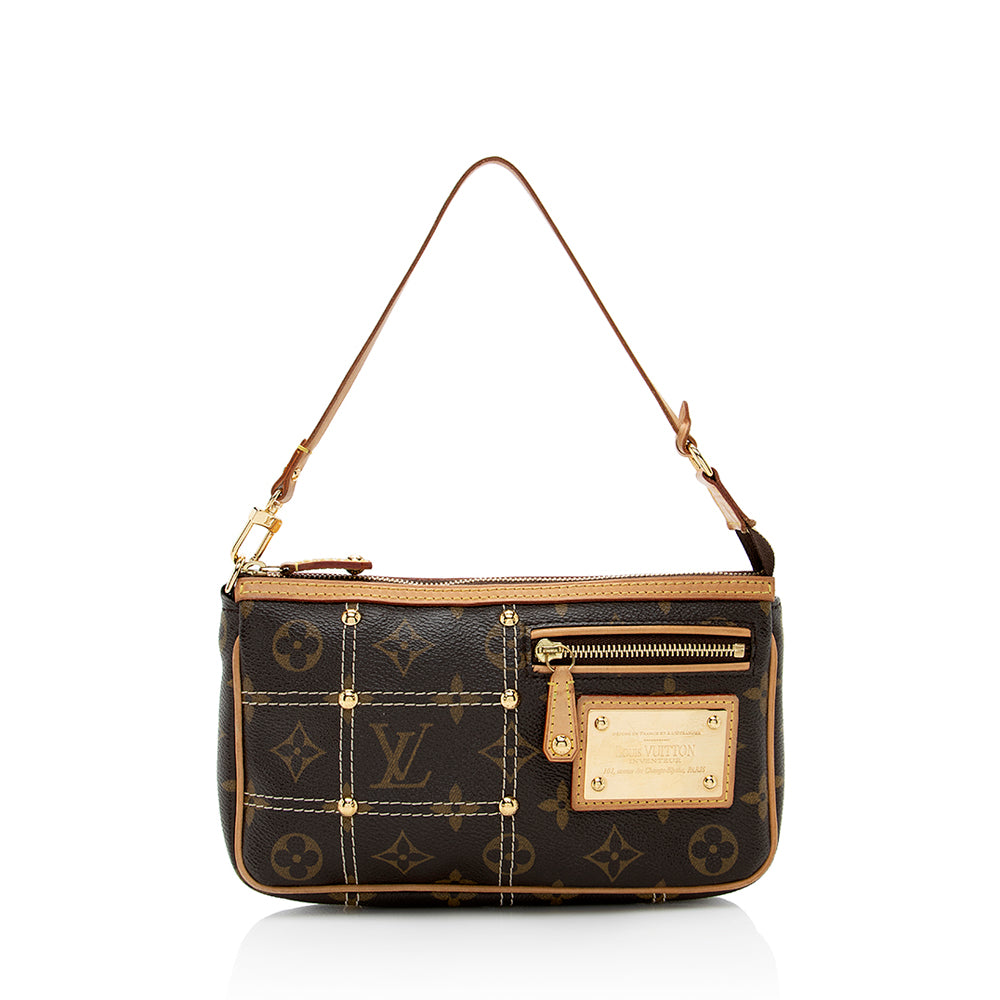 Louis Vuitton Limited Edition Monogram Canvas Riveting Pochette Accessoires - image 1