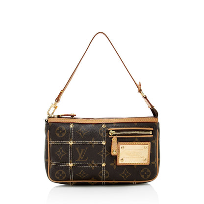 Louis Vuitton Limited Edition Monogram Canvas Riveting Pochette Accessoires - image 1