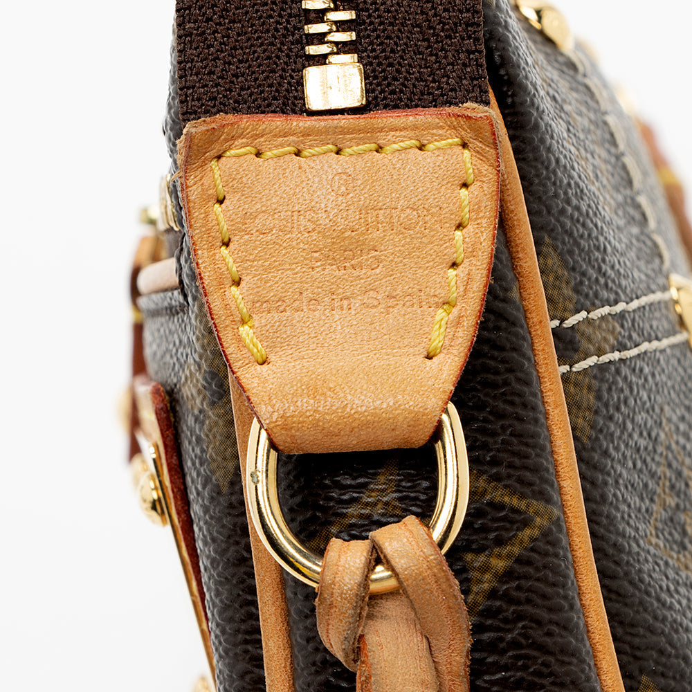 Louis Vuitton Limited Edition Monogram Canvas Riveting Pochette Accessoires - image 8