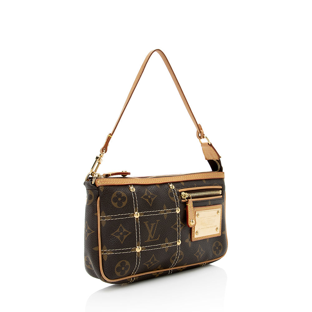 Louis Vuitton Limited Edition Monogram Canvas Riveting Pochette Accessoires - image 2
