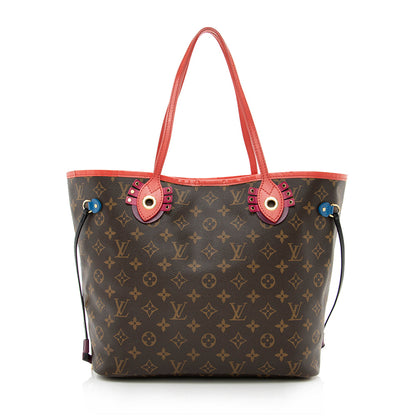 Louis Vuitton Limited Edition Monogram Canvas Totem Neverfull MM Tote - image 1