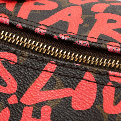 Louis Vuitton Limited Edition Monogram Graffiti Speedy 30 Satchel - photo 15