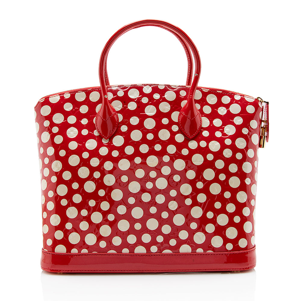 Louis Vuitton Limited Edition Monogram Vernis Dots Infinity Lockit MM Satchel - image 3