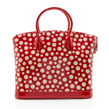Louis Vuitton Limited Edition Monogram Vernis Dots Infinity Lockit MM Satchel - image 3