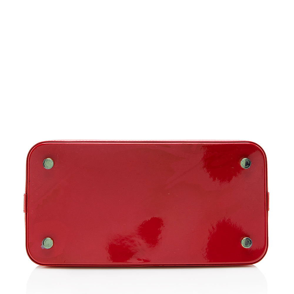 Louis Vuitton Limited Edition Monogram Vernis Dots Infinity Lockit MM Satchel - image 4