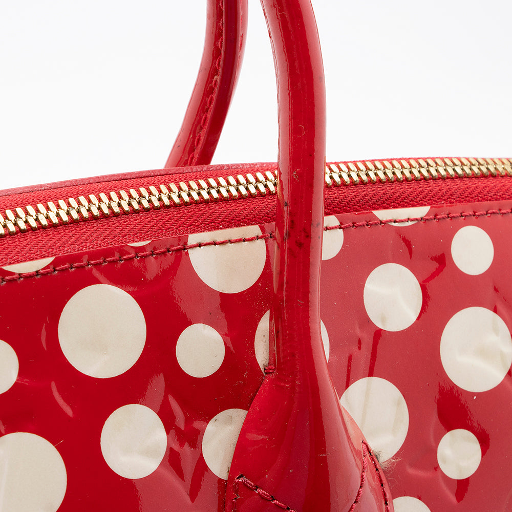 Louis Vuitton Limited Edition Monogram Vernis Dots Infinity Lockit MM Satchel - image 19