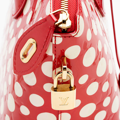 Louis Vuitton Limited Edition Monogram Vernis Dots Infinity Lockit MM Satchel - image 9