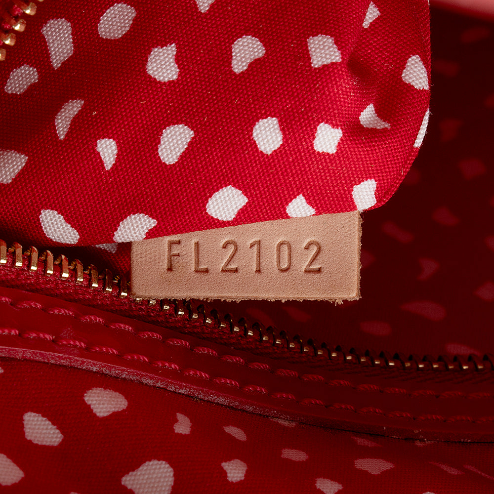Louis Vuitton Limited Edition Monogram Vernis Dots Infinity Lockit MM Satchel - image 6