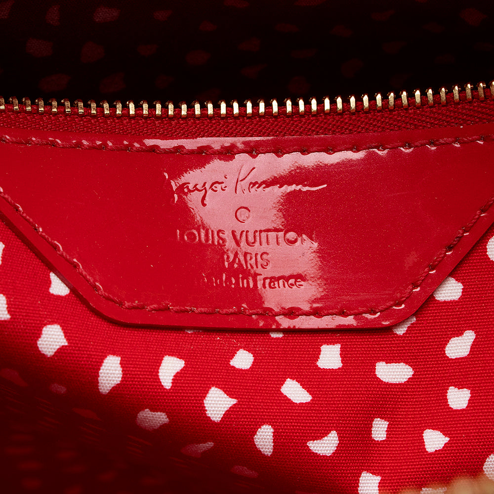 Louis Vuitton Limited Edition Monogram Vernis Dots Infinity Lockit MM Satchel - image 8