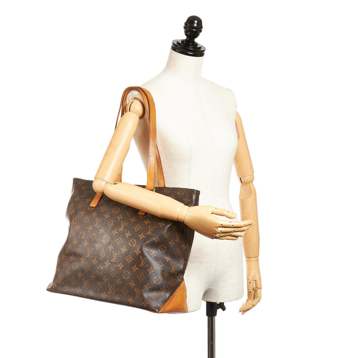 Louis Vuitton Monogram Cabas Mezzo - image 5